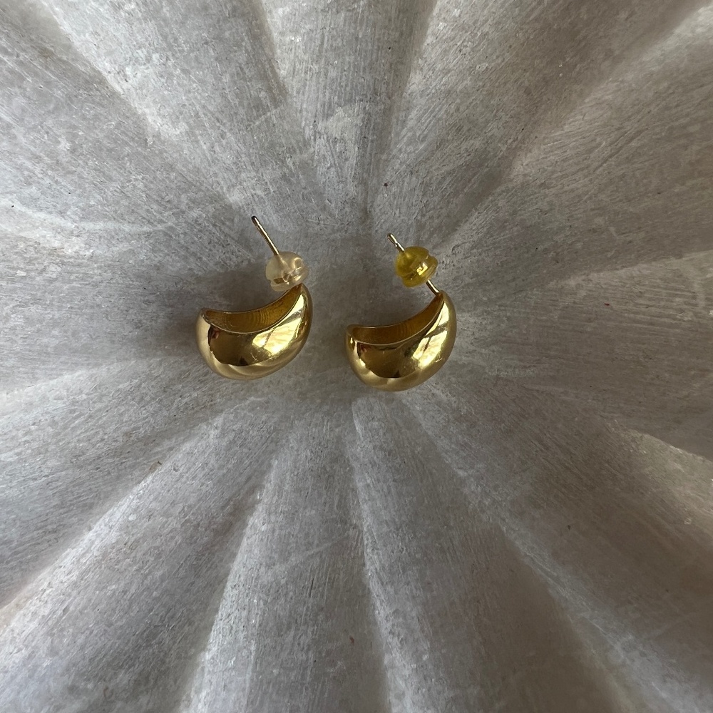 Gold Earrings - Picture 1 of 2